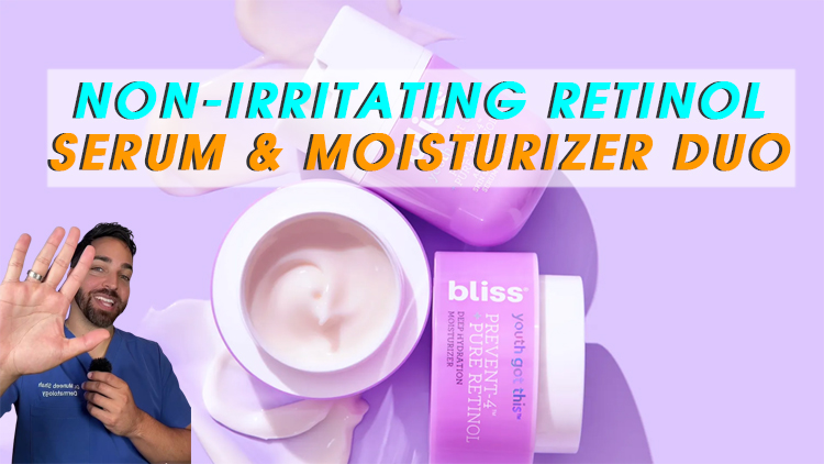 The Only Non-Irritating Retinol Serum & Moisturizer Duo This Dermatologist Recommends