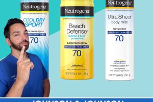 Johnson & Johnson Recalls Several Popular Neutrogena Sunscreens